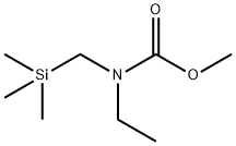 카르밤산,에틸[(트리메틸실릴)메틸]-,메틸에스테르(9CI) 구조식 이미지