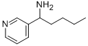 1-(3-PYRIDINYL)-1-PENTANAMINE Structure