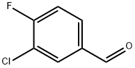 3-Chloro-4-fluorobenzaldehyde Structure