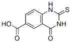 1,2,3,4-tetrahydro-4-oxo-2-thioxoquinazoline-6-carboxylic acid Structure