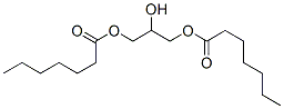 Glycerol 1,3-diheptanoate Structure