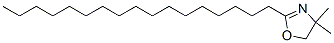 Oxazole, 2-heptadecyl-4,5-dihydro-4,4-dimethyl- Structure