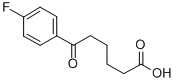 6-(4-플루오로페닐)-6-OXOHEXANOICACID 구조식 이미지