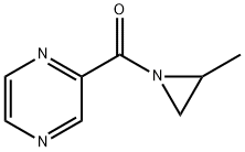 아지리딘,2-메틸-1-(피라지닐카르보닐)-(9CI) 구조식 이미지