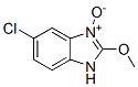 1H-Benzimidazole,5-chloro-2-methoxy-,3-oxide(9CI) 구조식 이미지