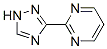 Pyrimidine, 2-(1H-1,2,4-triazol-3-yl)- (9CI) Structure