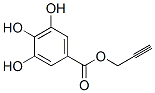 벤조산,3,4,5-트리하이드록시-,2-프로피닐에스테르(9CI) 구조식 이미지
