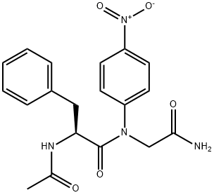 AC-PHE-GLY-PNA 구조식 이미지