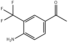 1-(4-아미노-3-트리플루오로메틸-페닐)-에타논 구조식 이미지
