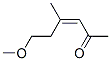 3-Hexen-2-one, 6-methoxy-4-methyl-, (3Z)- (9CI) Structure