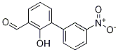 2-hydroxy-3'-nitrobiphenyl-3-carbaldehyde Structure