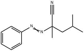 2,4-디메틸-2-(페닐아조)발레로니트릴 구조식 이미지