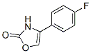 4-(4-Fluorophenyl)-4-oxazolin-2-one Structure