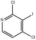 2,4-Dichloro-3-iodopyridine 구조식 이미지