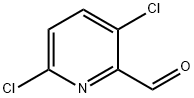 2-Pyridinecarboxaldehyde, 3,6-dichloro- 구조식 이미지