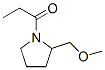피롤리딘,2-(메톡시메틸)-1-(1-옥소프로필)-(9CI) 구조식 이미지