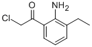 Ethanone, 1-(2-amino-3-ethylphenyl)-2-chloro- (9CI) Structure