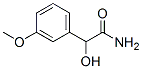 Benzeneacetamide,  -alpha--hydroxy-3-methoxy- Structure