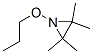 Aziridine, 2,2,3,3-tetramethyl-1-propoxy- (9CI) Structure