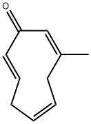 2,5,8-Cyclononatrien-1-one, 3-methyl- (9CI) Structure