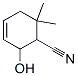 3-Cyclohexene-1-carbonitrile, 2-hydroxy-6,6-dimethyl- (9CI) Structure