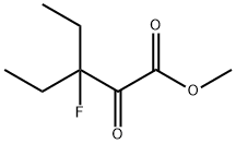 Pentanoic  acid,  3-ethyl-3-fluoro-2-oxo-,  methyl  ester Structure