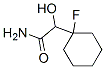 Cyclohexaneacetamide,  1-fluoro--alpha--hydroxy- Structure