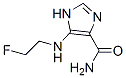 1H-이미다졸-4-카르복사미드,5-[(2-플루오로에틸)아미노]- 구조식 이미지