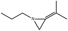 아지리딘,2-(1-메틸에틸리덴)-1-프로필-(9CI) 구조식 이미지