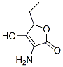 2(5H)-Furanone,  3-amino-5-ethyl-4-hydroxy- Structure