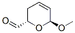 2H-Pyran-2-carboxaldehyde, 3,6-dihydro-6-methoxy-, (2S,6S)- (9CI) Structure