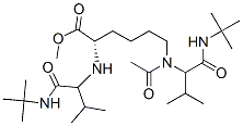 L-리신,N6-아세틸-N2,N6-비스[1-[[(1,1-디메틸에틸)아미노]카르보닐]-2-메틸프로필]-,메틸에스테르(9CI) 구조식 이미지