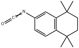 5,5,8,8-TETRAMETHYL-5,6,7,8-TETRAHYDRO-2-NAPHTHALENYL ISOCYANATE Structure