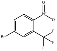5-Bromo-2-nitrobenzotrifluoride 구조식 이미지