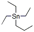 Propyltriethyltin(IV) Structure