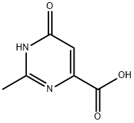 4-Pyrimidinecarboxylic acid, 1,6-dihydro-2-methyl-6-oxo- 구조식 이미지