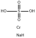 sulphuric acid, chromium sodium salt Structure