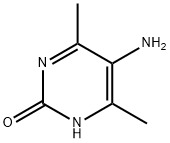 2(1H)-Pyrimidinone, 5-amino-4,6-dimethyl- (9CI) 구조식 이미지