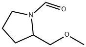 1-Pyrrolidinecarboxaldehyde, 2-(methoxymethyl)- (9CI) Structure