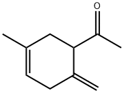 Ethanone, 1-(3-methyl-6-methylene-3-cyclohexen-1-yl)- (9CI) 구조식 이미지
