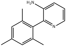 2-mesityl-3-pyridinamine 구조식 이미지