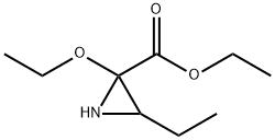 2-Aziridinecarboxylicacid,2-ethoxy-3-ethyl-,ethylester(9CI) Structure