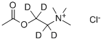 ACETYLCHOLINE-1,1,2,2-D4 CHLORIDE Structure