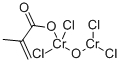 tetrachloro-mu-methacrylato-mu-oxodichromium Structure