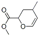 2H-Pyran-2-carboxylicacid,3,4-dihydro-4-methyl-,methylester(9CI) Structure