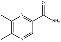 Pyrazinecarboxamide, 5,6-dimethyl- (9CI) Structure