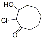 Cyclooctanone,  2-chloro-3-hydroxy- Structure