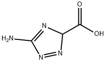 5-아미노-1H-1,2,4-트리아졸-3-카르복실산 구조식 이미지