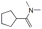 Ethenamine, 2-cyclopentyl-N,N-dimethyl-, (1E)- (9CI) Structure