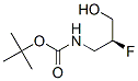 Carbamic acid, [(2S)-2-fluoro-3-hydroxypropyl]-, 1,1-dimethylethyl ester (9CI) Structure